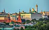 View of the Kremlin in Moscow, Russia