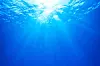 Real Ray of light from Underwater