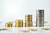 Concept of investing money for retirement and growing value over time