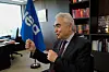 Fatih Birol snakker under et intervju ved IEA-hovedkvarteret i Paris.